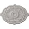 Ekena Millwork Pesaro Ceiling Medallion, Hand-Painted Ultra Pure White, 36"W x 26"H x 1 1/2"P CM36X26PEUWF - alternate 1